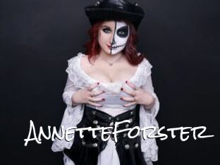 AnnetteForster Blow Cum