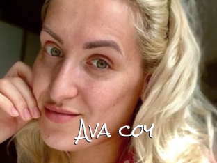 Ava_coy