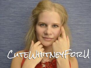CuteWhitneyForU