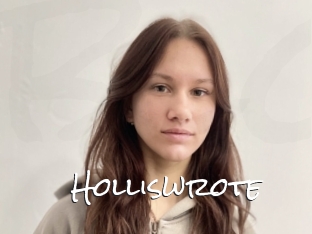 Holliswrote