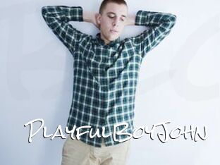PlayfulBoyJohn Blow Cum