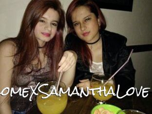 SalomeXSamanthaLove Blow Cum