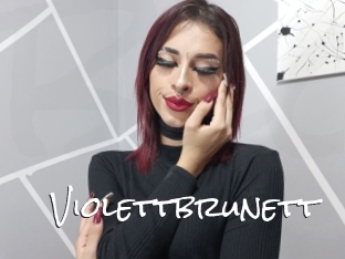 Violettbrunett